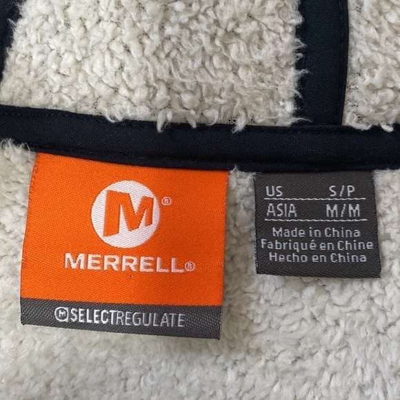 Merrell Transition Sherpa sweater hoodie women’s small full zip - Picture 7 of 8